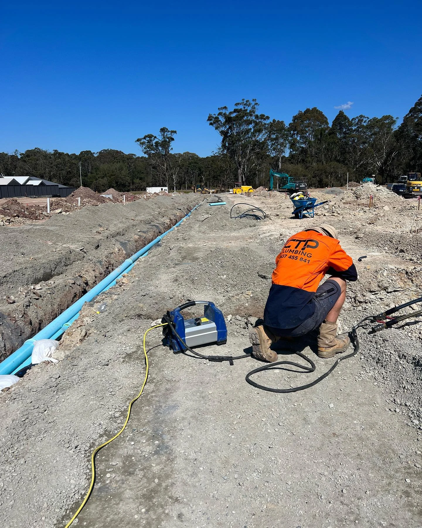 CTP Plumbing work